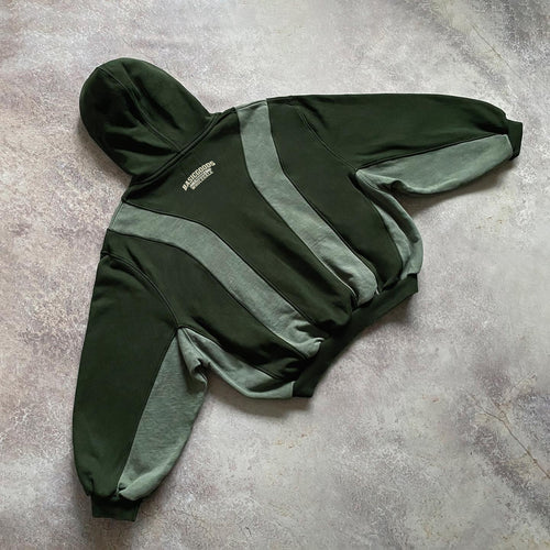 Basicgoodswholesale Casual street patchwork patchwork cotton sports hoodie